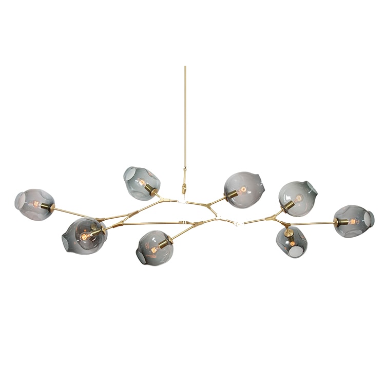 Lindsey Adelman Branching Bubble Chandelier 9 Heads One Two Modern Lindsey Adelman Branching Bubble Chandelier 9 Heads