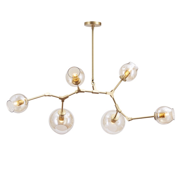 Lindsey Adelman Branching Bubble Chandelier 6 Heads One Two Modern Lindsey Adelman Branching Bubble Chandelier 6 Heads