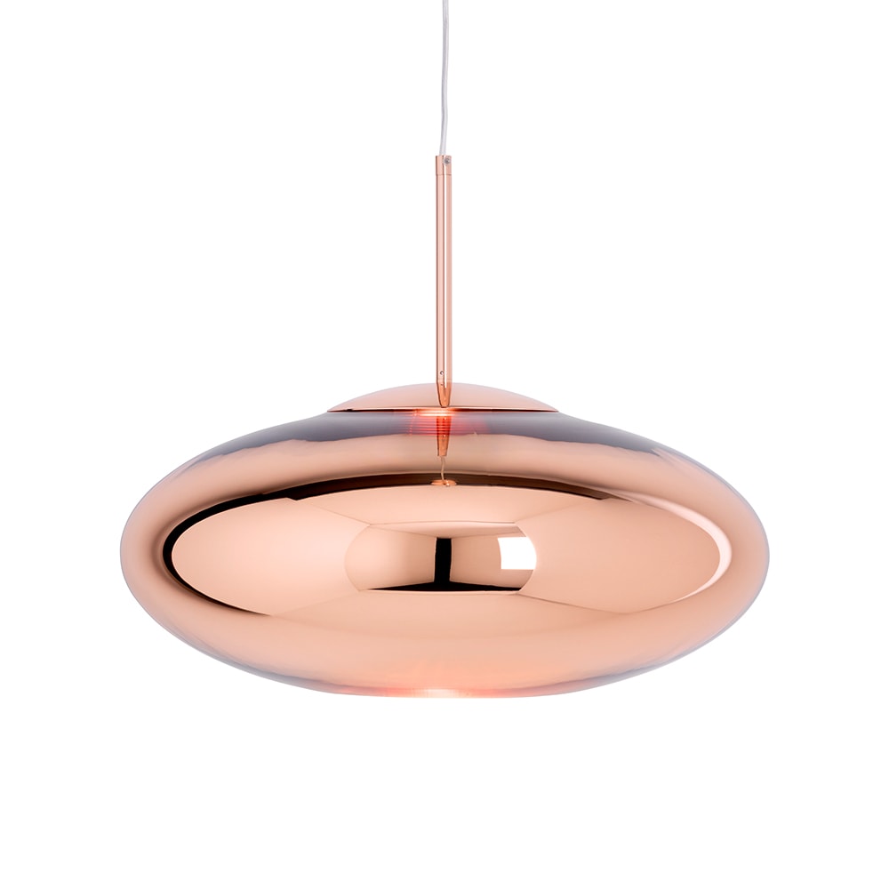 Tom Dixon Copper Wide Pendant lamp A One Two modern lighting factory