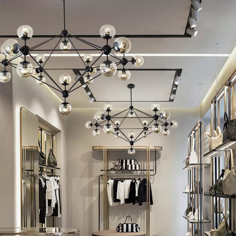 Jason Miller Modo Chandelier 15 Heads One Two Modern
