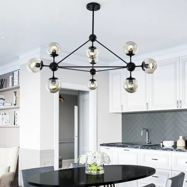 Jason Miller Modo Chandelier 15 Heads One Two Modern