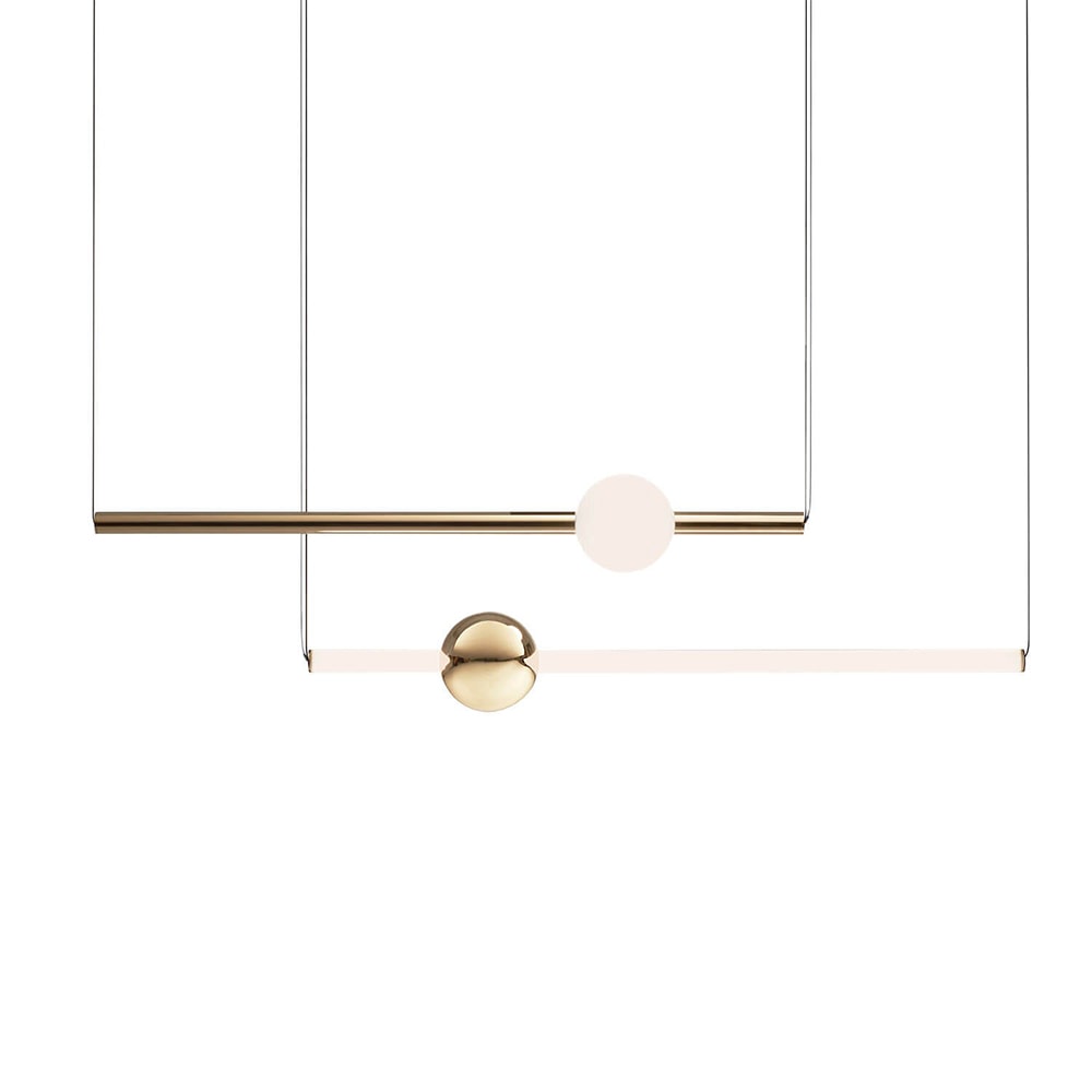 LEE BROOM ORION TUBE pendant Lighting One Two modern lighting factory