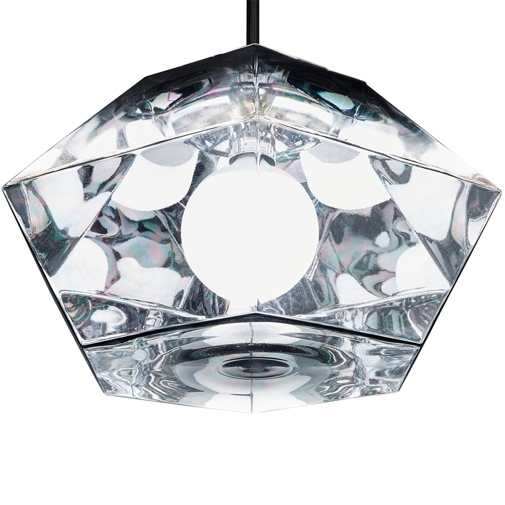 Tom Dixon CUT SMALL PENDANT lamp Blue One Two modern lighting factory